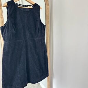 Boden Dark Navy Annie Cord Shift Dress (16/18)